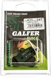 GALFER Plaquettes SHIMANO SAINT(M810) ZEE Organique PRO G1554T 