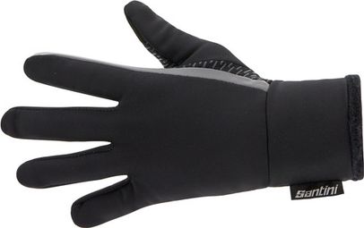 Lange Handschuhe Santini Adapt Schwarz