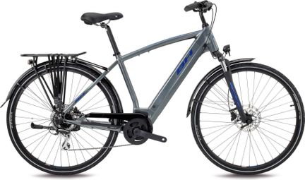 Bici elettriche da città BH Atom City Shimano Acera 8V 500 Wh 700mm Grigio