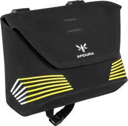 Zéfal Z Adventure F8 Sacoche Guidon Velo et Bikepacking - Sac Etanche Universel - Noir et Rouge, 8L