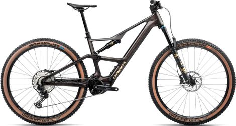 VTT Électrique Tout-Suspendu Orbea Rise SL M20 Shimano SLX 12V 630 Wh 29'' Gris Cosmic Carbon View 2025