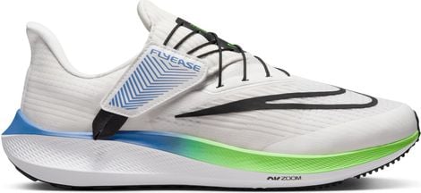 Nike Air Zoom Pegasus 39 FlyEase Hardloopschoenen Wit Groen Blauw