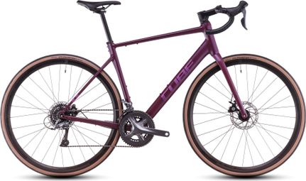 Cube Attain Pro Road Bike Shimano Claris 8S 700 mm Hyper Purple Helio 2025