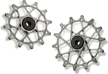 Garbaruk Schaltrollenpaar für Sram 11/12v Silber