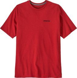Patagonia P-6 Logo Responsibili-Tee Red Men's T-Shirt