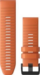 Garmin QuickFit 26 mm Silicone Polsband Ember Orange