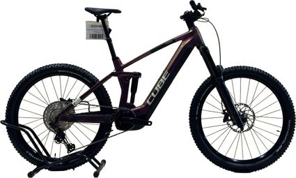 produit reconditionné . Cube Stereo Hybrid 160 HPC SLX 750 Shimano XT 2024 . VTT électrique . Cube . très bon état