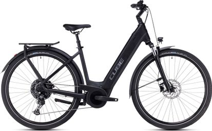 Cube Touring Hybrid Pro 625 Easy Entry Elektro-Hybridrad Shimano Deore 11S 625 Wh 700 mm Schwarz 2023