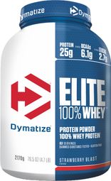 Elite Whey (2170g) - Dymatize - Fraise - Whey Protéine