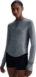 Nike Swift Jersey met lange mouwen, grijs voor dames