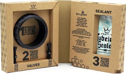Peaty's XC / Urban 25 mm Tubeless Conversion Kit