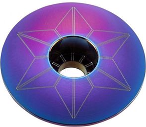 Supacaz Star Capz Oil Slick (anodized)