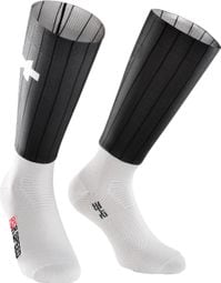 Assos RSR Speed Socken Schwarz/Weiß