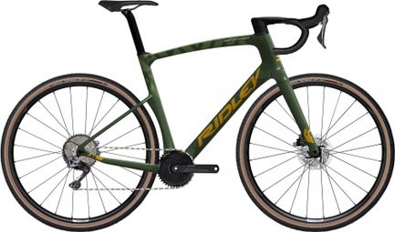 Produit Reconditionné - Gravel Bike Ridley Kanzo Fast Shimano GRX 800 1x11V 700 mm Vert Camouflage 2022
