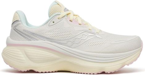Zapatillas de running Saucony Hurricane 26 blancas/beige para mujer