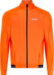 Veste Tempête Orange - Veste de Cyclisme Thermique pour Femmes