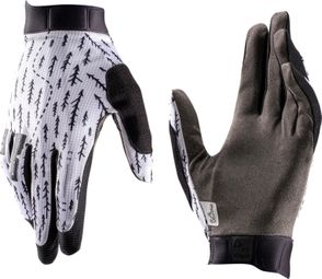 Leatt 1.0 GripR Guantes Largos Blanco/Gris Junior