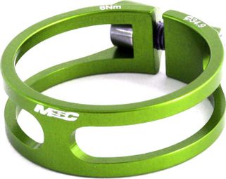 MSC Seat Clamp Bolt Light 9 gr + Ti CNC Green 31.8 mm