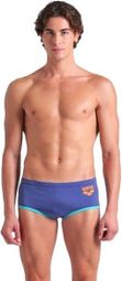Arena One Big Logo Low Waist Badeanzug Violett Herren