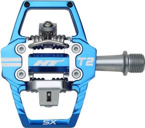 HT-Pédales auto BMX T2 SX Bleu
