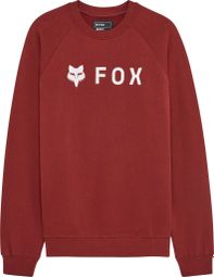 Fox Absolute Crew Sweat Red