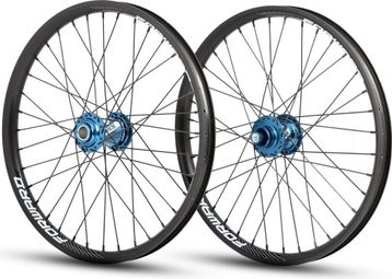 Paire de Roues Alu Pro Forward Joyride / Pride Control V1 20/10mm Bleu