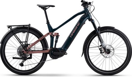 Haibike Adventr 8.5 Shimano 11V 600Wh Bosch 100 Nm 27.5'' All-Suspension Electric Mountain Bike Blue/Copper