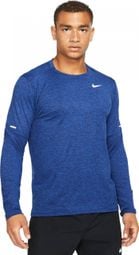 Nike Dri-Fit Element Long Sleeve Jersey Blauw