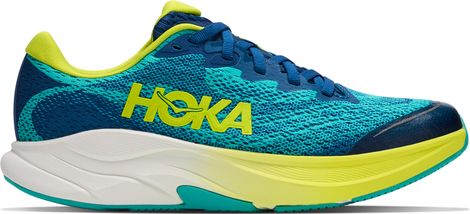 Chaussures Running Hoka Rincon 4 Bleu/Jaune Enfant