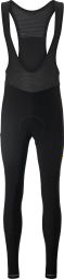 Scott Endurance Warm ++ Men's Long Cycling Shorts with Straps - Black