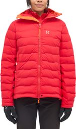 Haglöfs Spitz Down Hood Women's Jacket Red