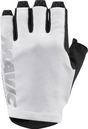 Gants Courts Mavic Cosmic Blanc