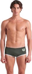 Arena One Big Logo Low Waist Badeanzug Grün/Weiß Herren