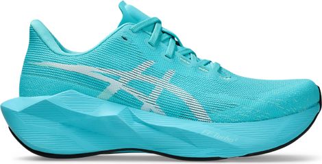 Zapatillas de running Asics Novablast 6 azul/blanco para mujer. EMBARGO 01/07/2026