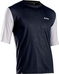 Maillot Manches Courtes Northwave XTRAIL Noir/Blanc