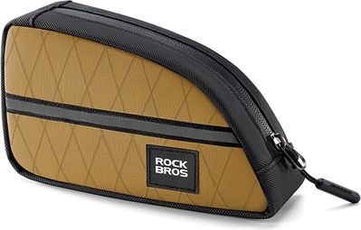 Sacoche de cadre triangulaire Rockbros 0.8L - Marron