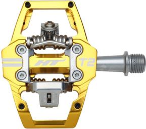 HT-Pédale auto BMX T2 SX Or