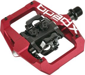 Pédales XPEDO GFX Rouges 9/16''