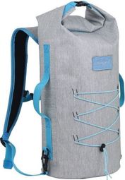 Sac à dos étanche urbain 20L TPU gris turquoise Zulupack
