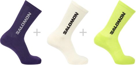 Salomon Everyday Crew sokken, veelkleurig (3 paar)