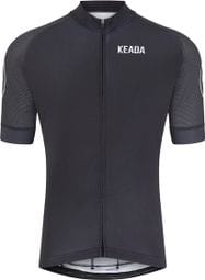 Maillot de cyclisme femme essentiel à manches courtes - Noir