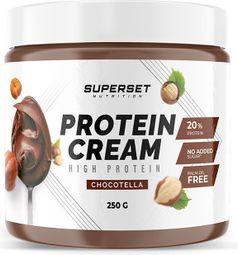Protein Cream (250g) - Superset Nutrition - Chocotella - Pâtes à Tartiner Protéinées