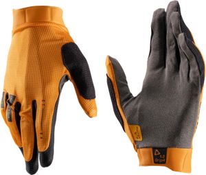 Leatt 1.0 GripR Guantes Largos Amarillo/Gris