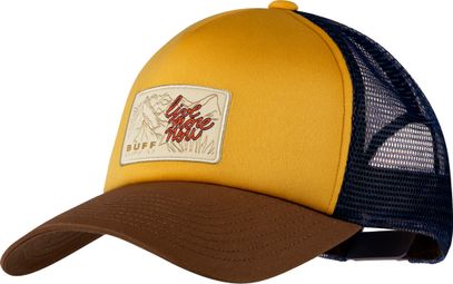 Buff Trucker-Kappe Gelb/Blau