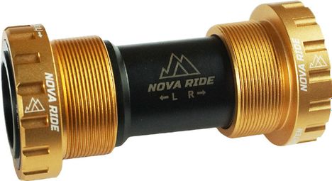 Boitier de pédalier Nova Ride BSA 24mm Or