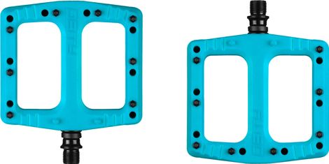 Paire de Pédales Plates Deity Deftrap Turquoise