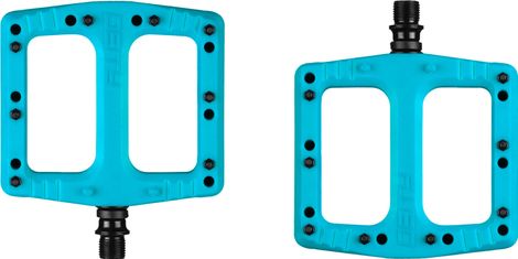 Paire de Pédales Plates Deity Deftrap Turquoise