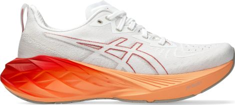 Asics Novablast 4 Laufschuhe Weiß/Orange Herren