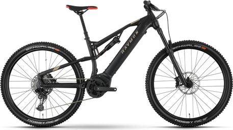 Raymon FullRay 150E 9.0 SE MTB elettrica a sospensione totale Sram SX Eagle 12S 630Wh 29'' nero 2024