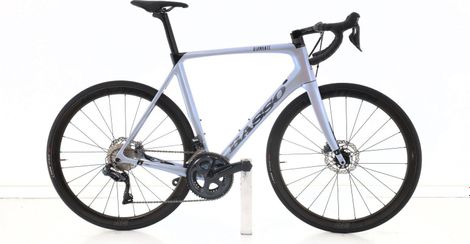 Produit reconditionné · Basso Diamante Carbone Di2 11V · Bleu / Vélo de route / Basso | Très bon état